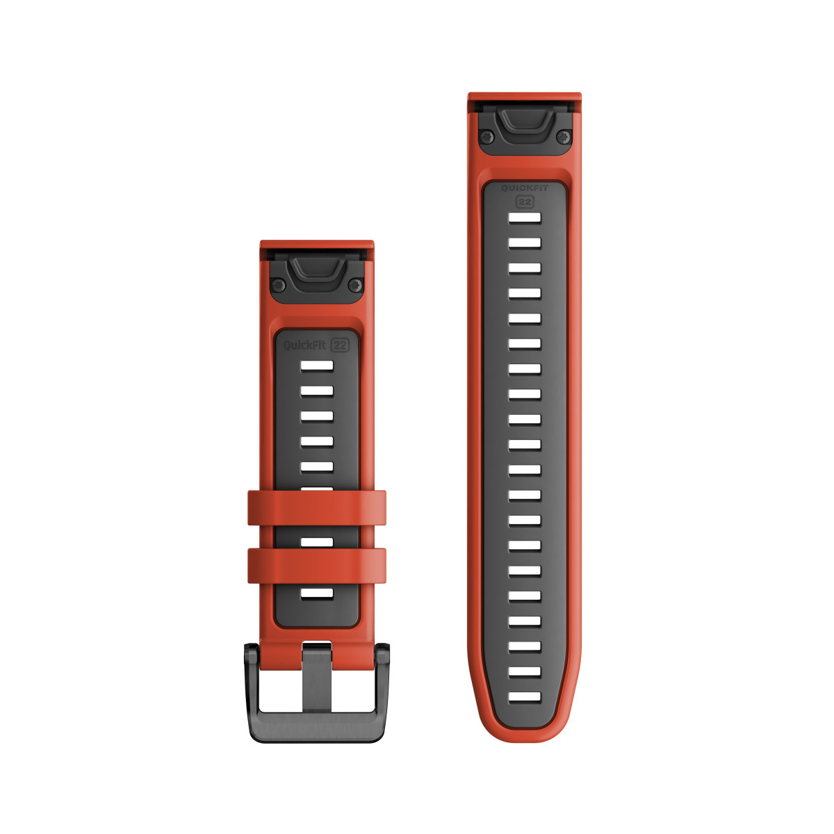 Garmin QuickFit® 22 Silikoonist kellarihm | Red - Graphite