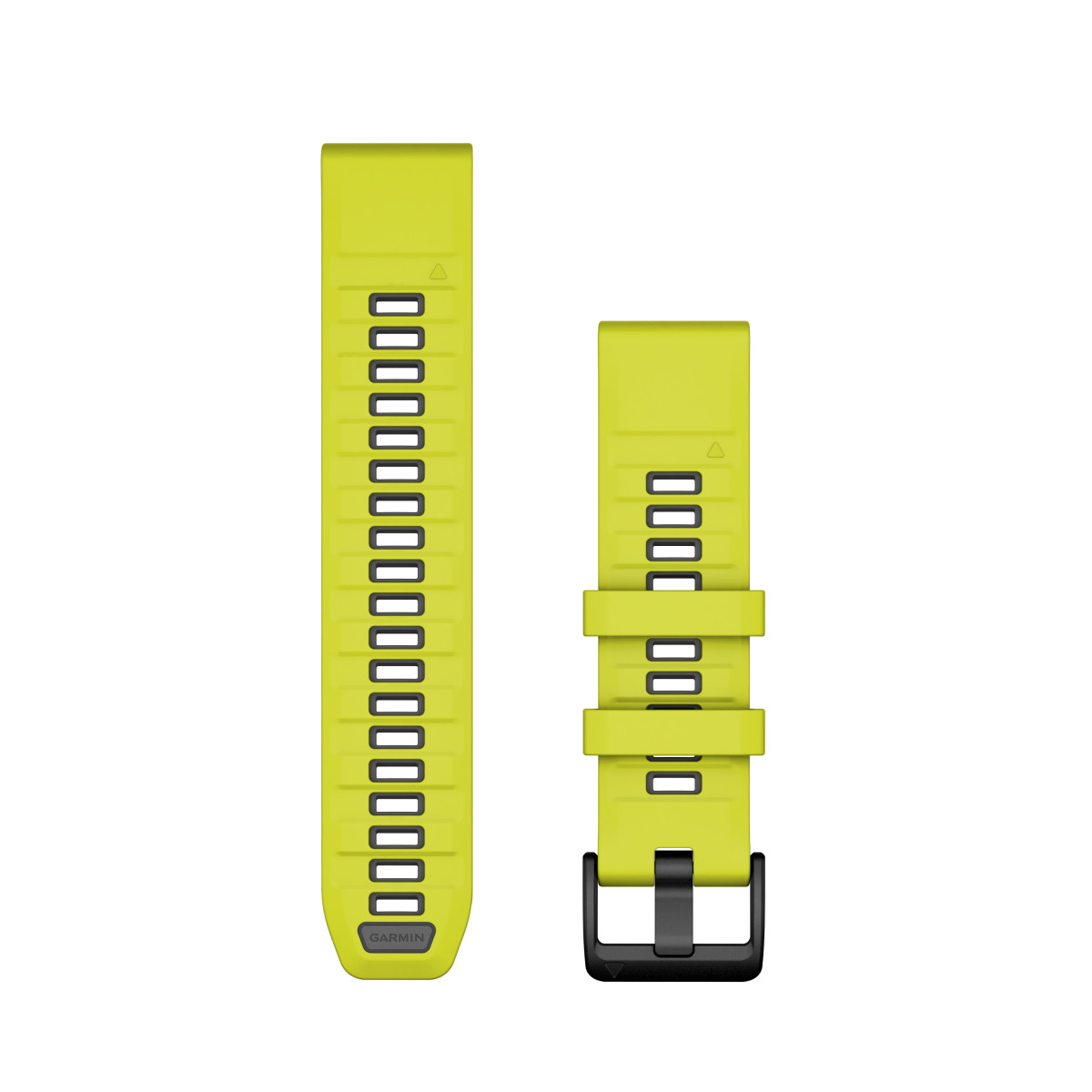 Garmin QuickFit® 22 silikona pulksteņa rokassprādze | Amp Yellow - Graphite