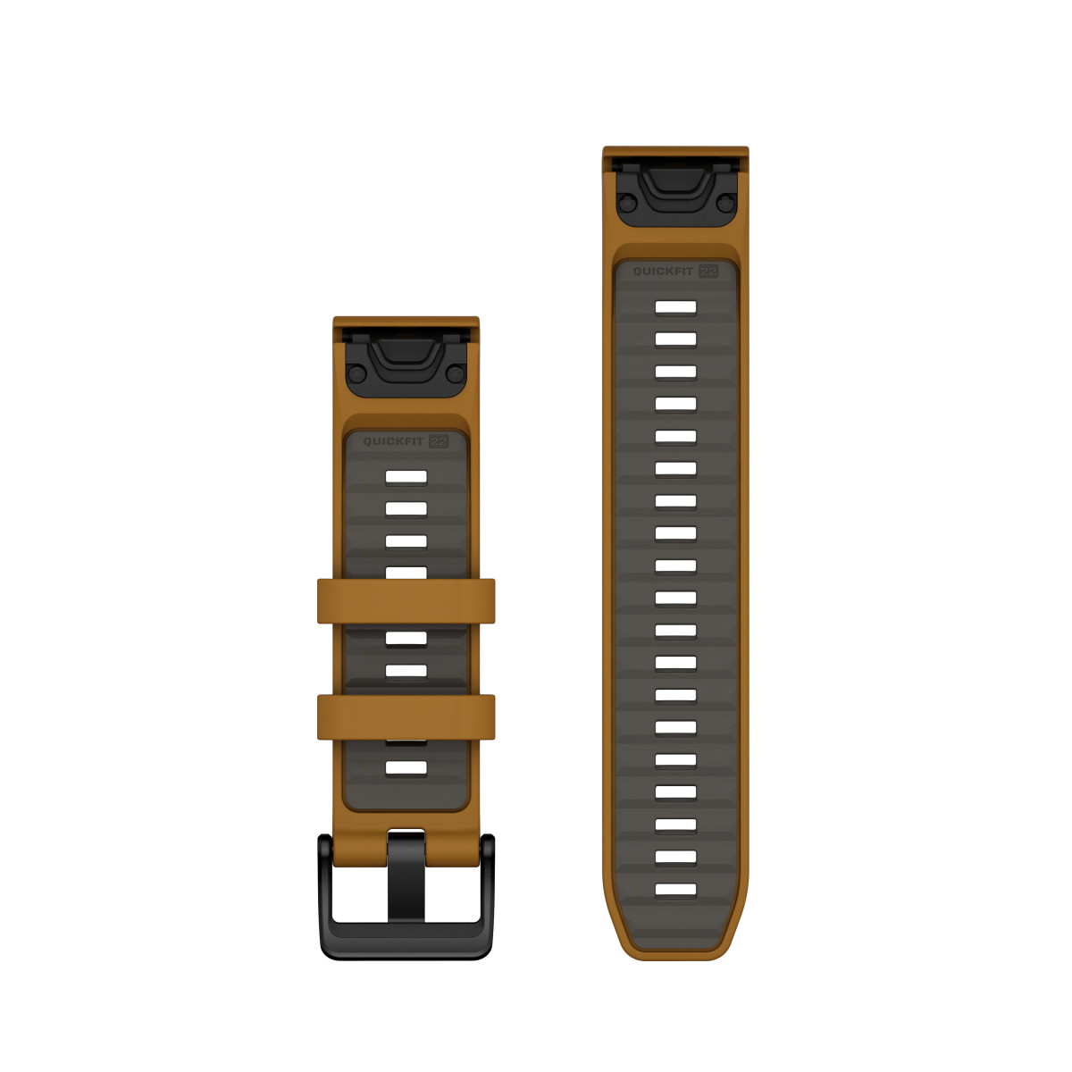 Garmin QuickFit® 22 Silicone Watch Band | Autumn - Pebble Gray
