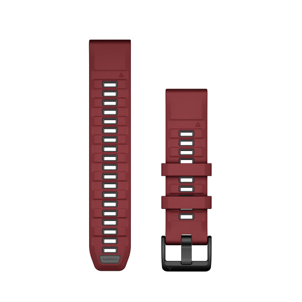 Garmin QuickFit® 22 Silikoonist kellarihm | Marsala - Graphite