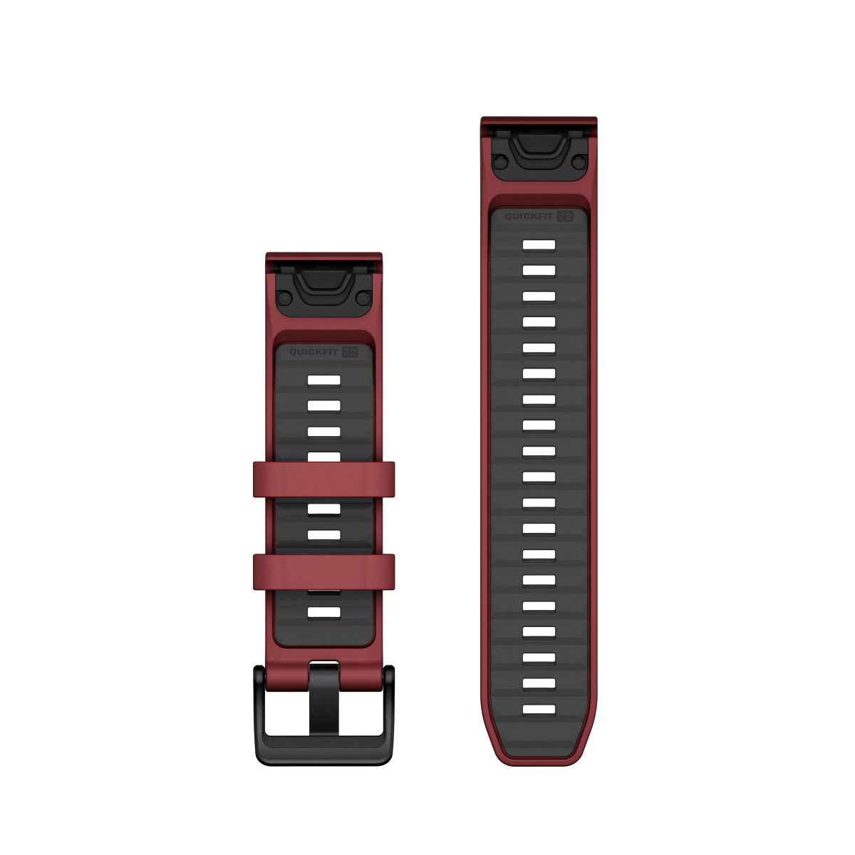 Garmin QuickFit® 22 Silikoonist kellarihm | Marsala - Graphite