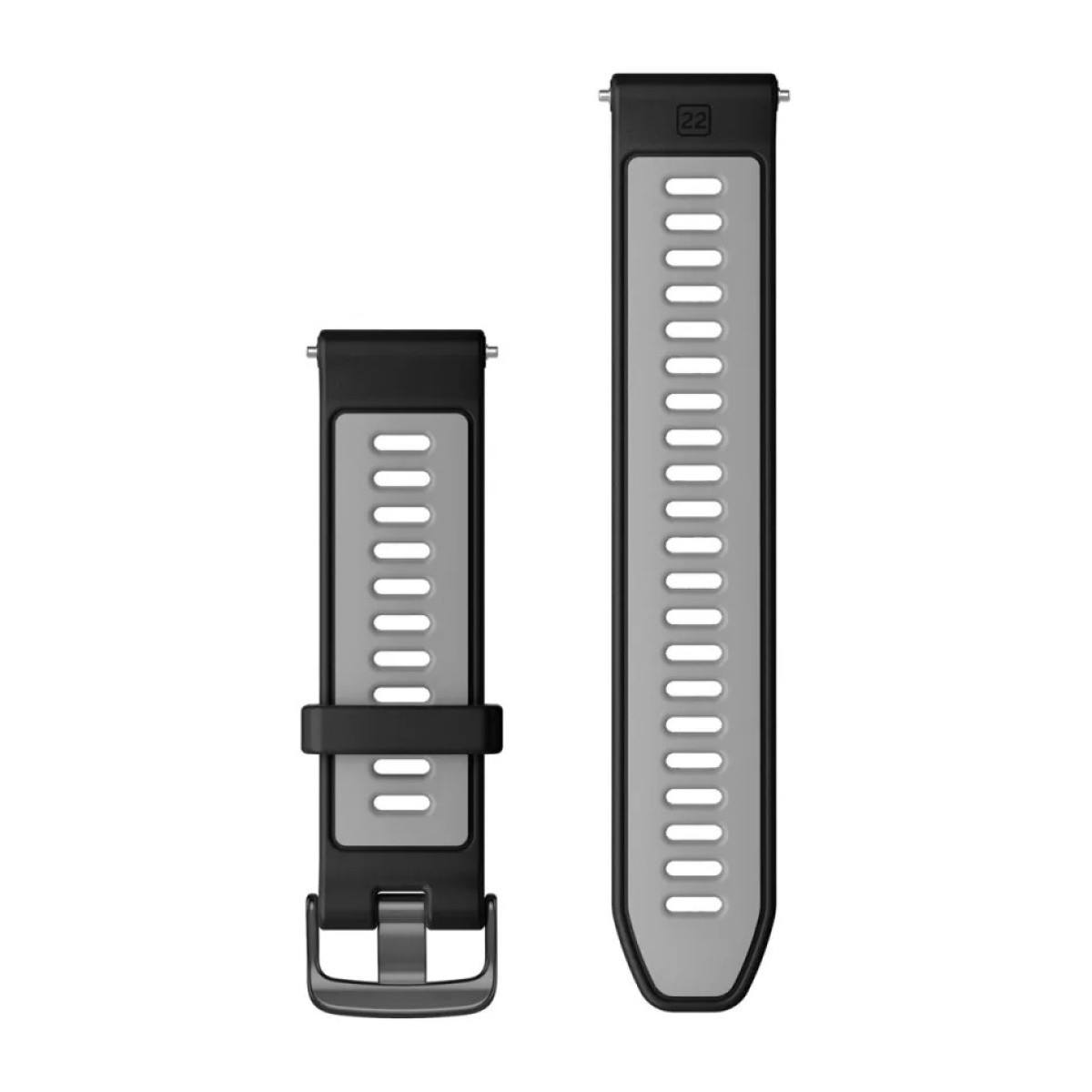 Garmin Forerunner® 22 Silikoonist kellarihm | Black - Powder Grey - Slate