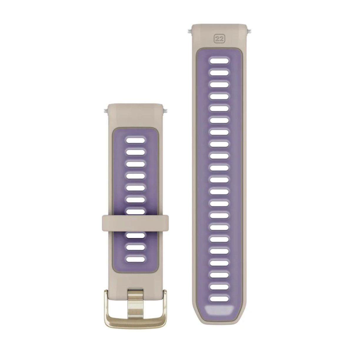 Garmin Forerunner® 22 Silikoonist kellarihm | French Frey - Translucent indigo - Soft Gold