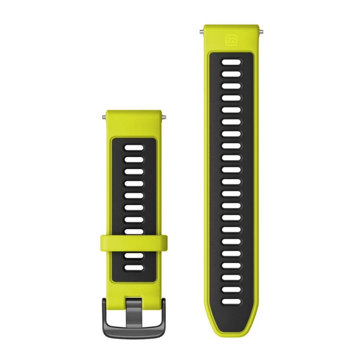 Garmin Forerunner® 22 Silicone Watch Band | Amp Yellow - Black - Slate