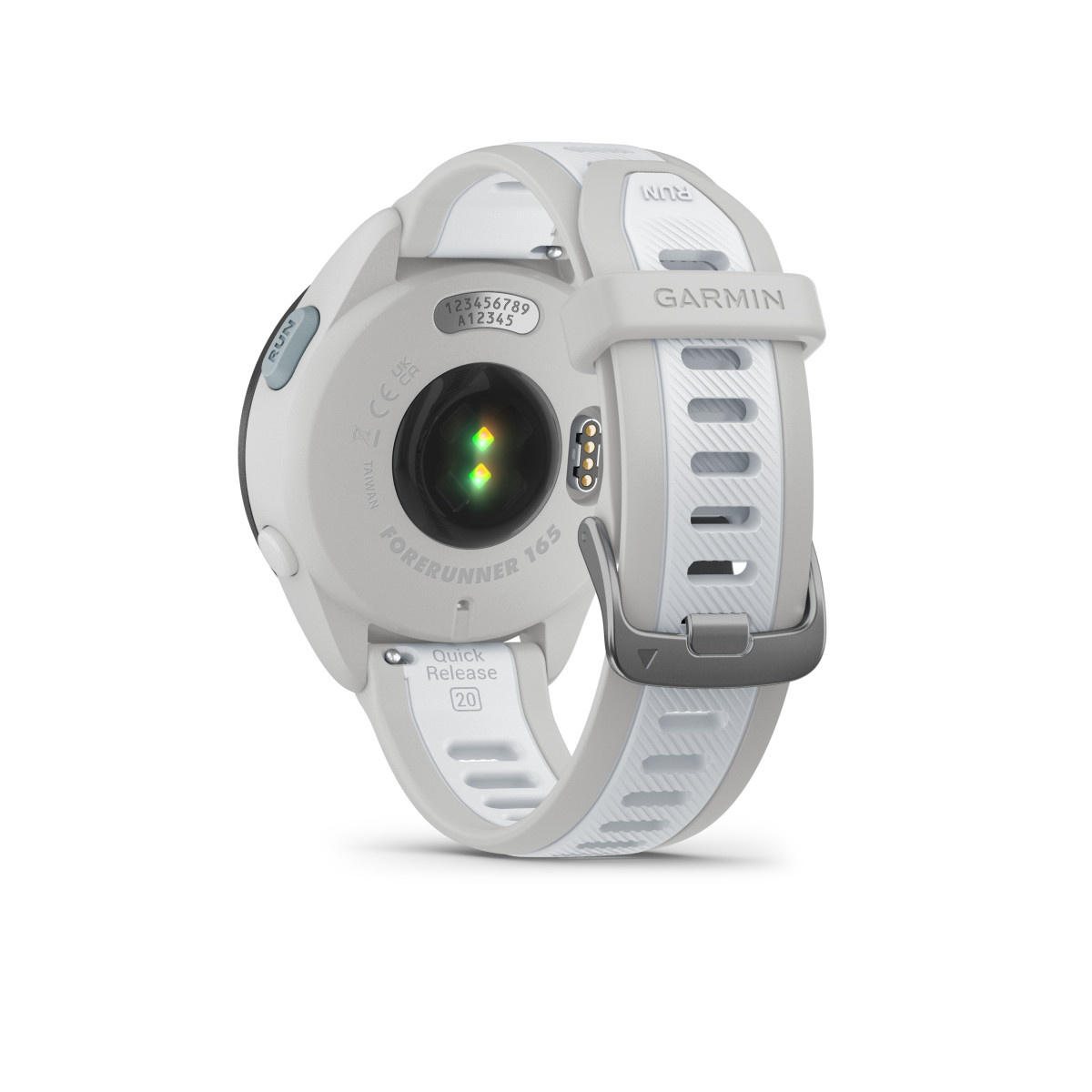 Garmin Forerunner® 165 viedpulkstenis | Mist Grey - Whitestone