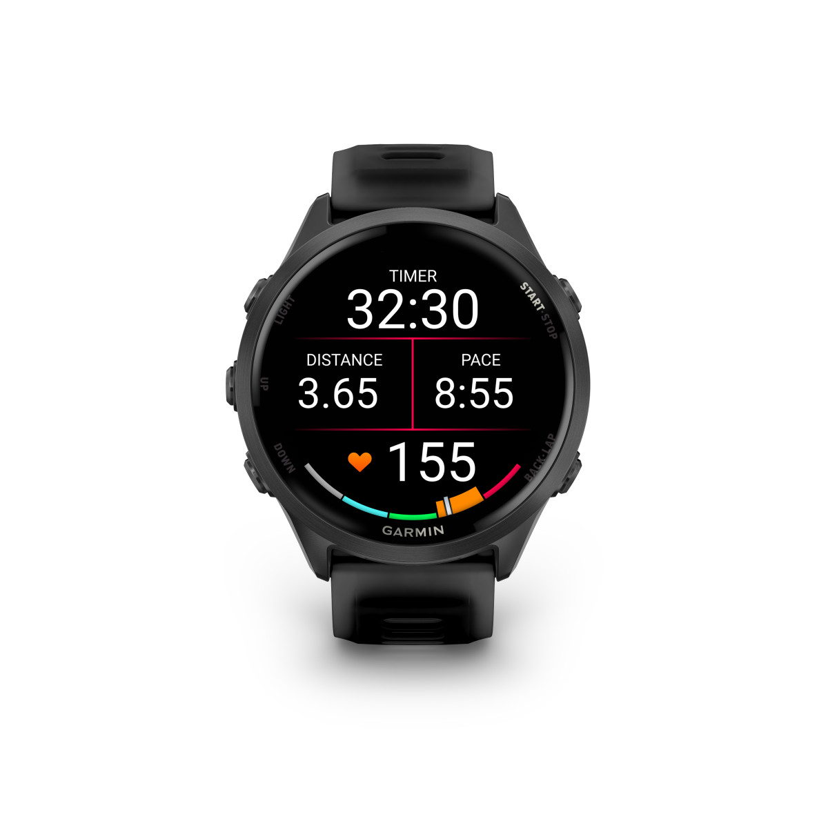 Garmin Forerunner® 570 viedpulkstenis | 47 mm | Slate Grey Aluminium - Black