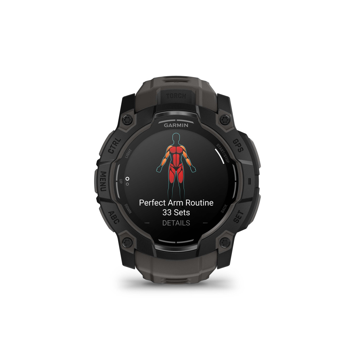 Garmin Instinct® 3 Amoled Smart Watch | 50 mm | Black - Charcoal