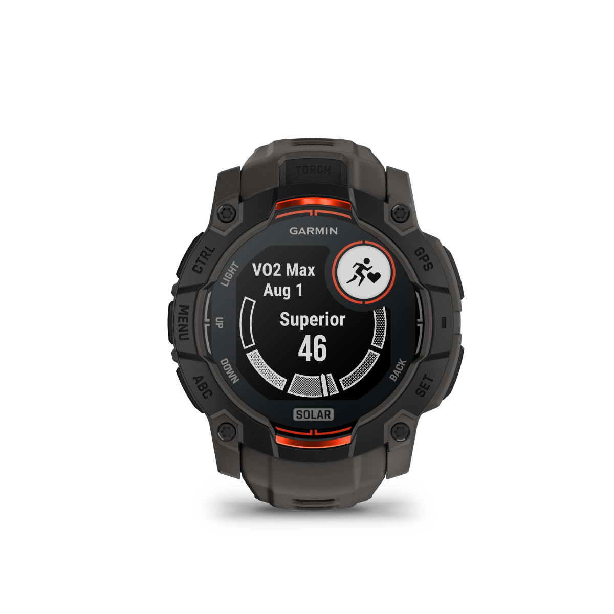 Garmin Instinct® 3 Solar Smart Watch | 50 mm | Black - Charcoal
