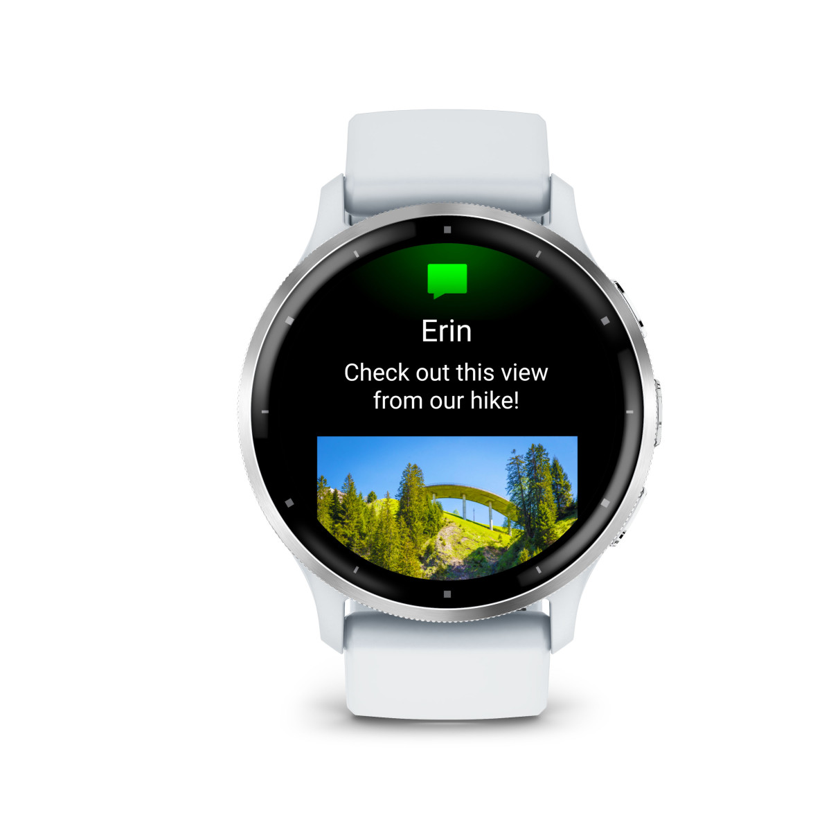 Garmin Venu® 3 nutikell | 45 mm | Silver - Whitestone