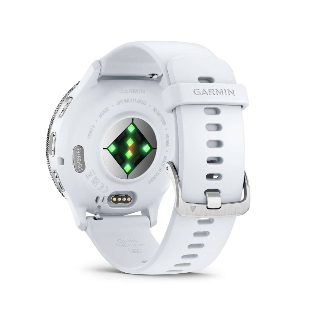 Garmin Venu® 3 nutikell | 45 mm | Silver - Whitestone