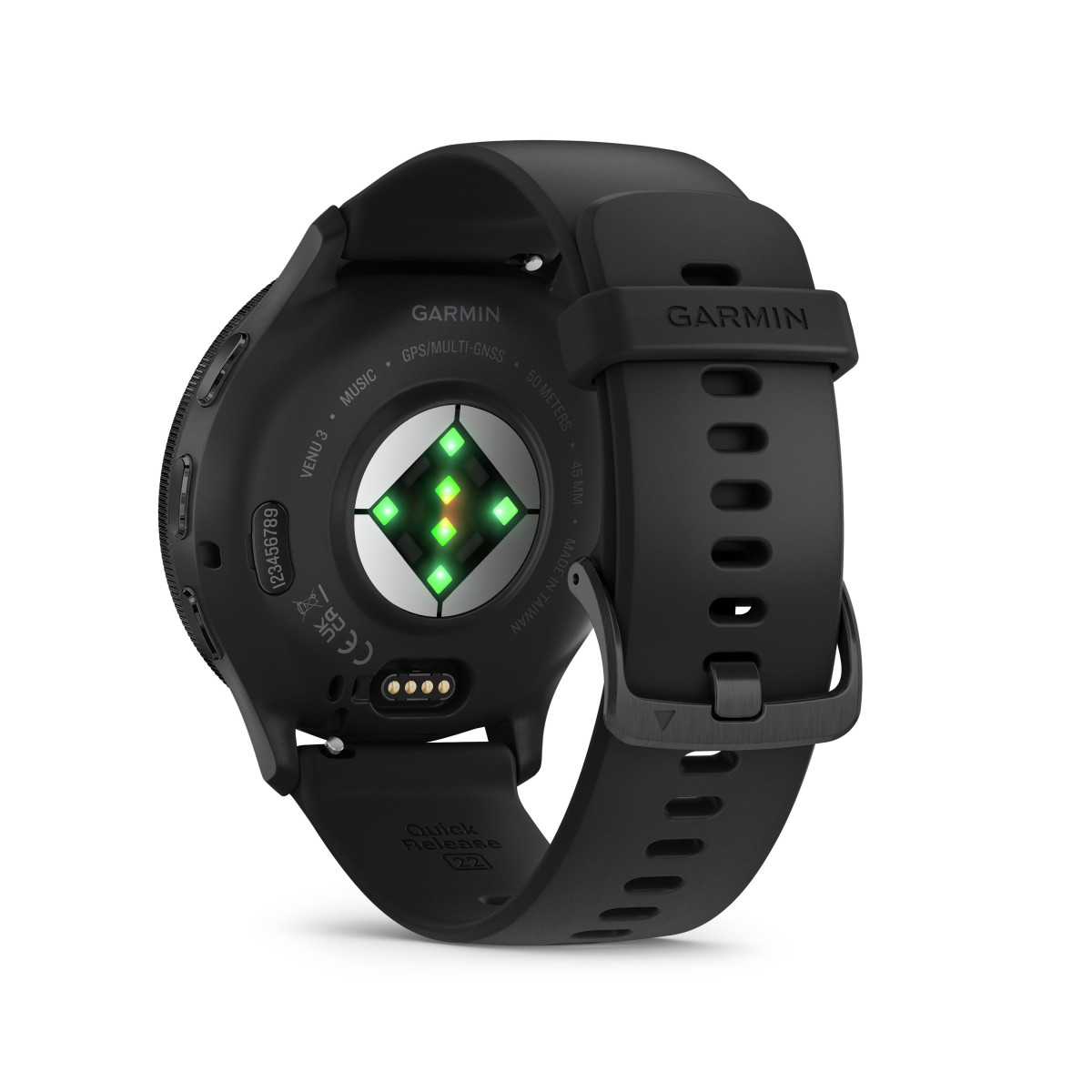 Garmin Venu® 3 išmanusis laikrodis | 45 mm | Slate - Black
