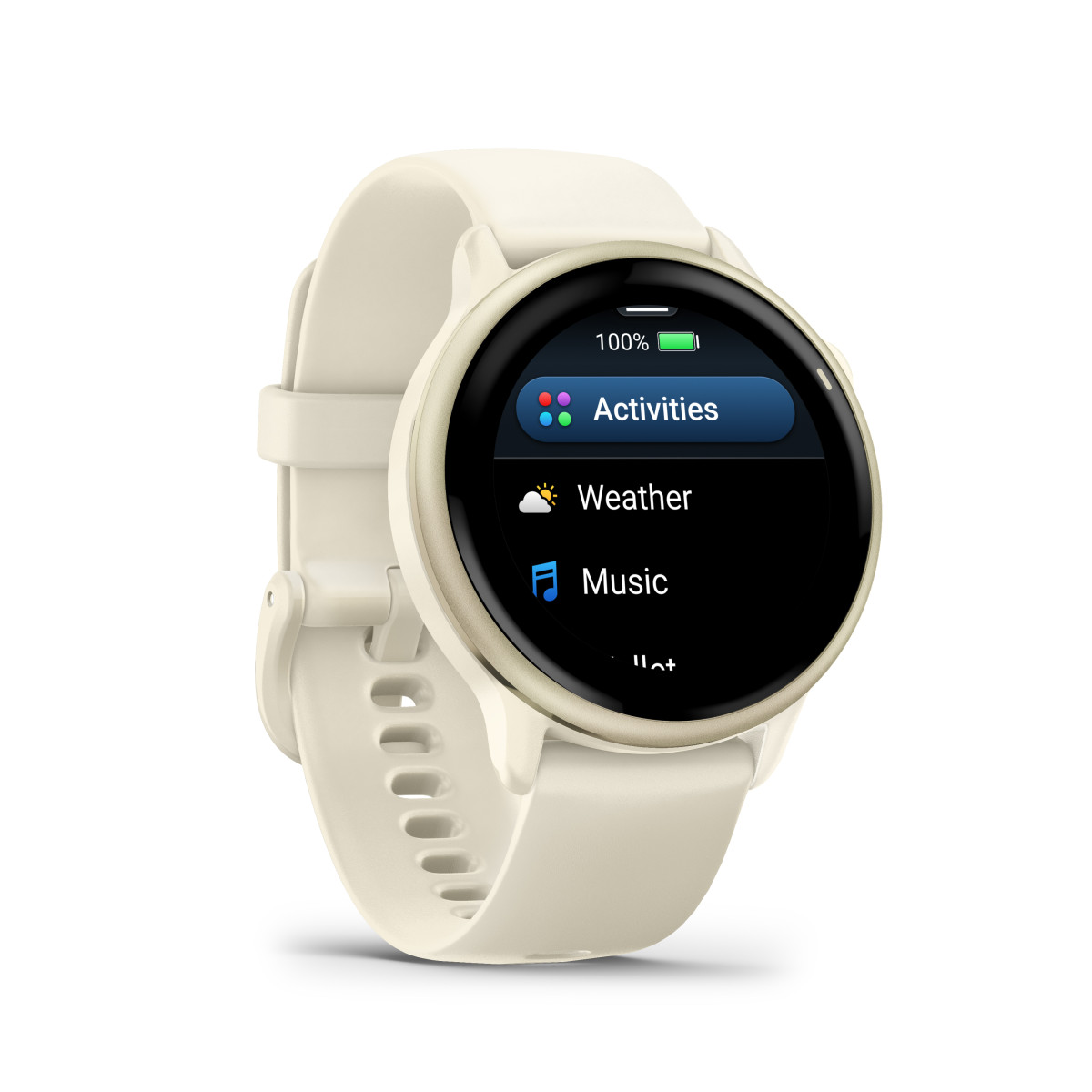 Garmin vívoactive® 6  Smart Watch | Lunar Gold