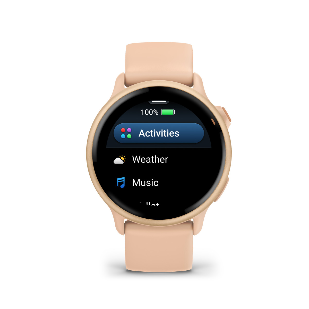 Garmin vívoactive® 6  Smart Watch | Metallic Pink Dawn