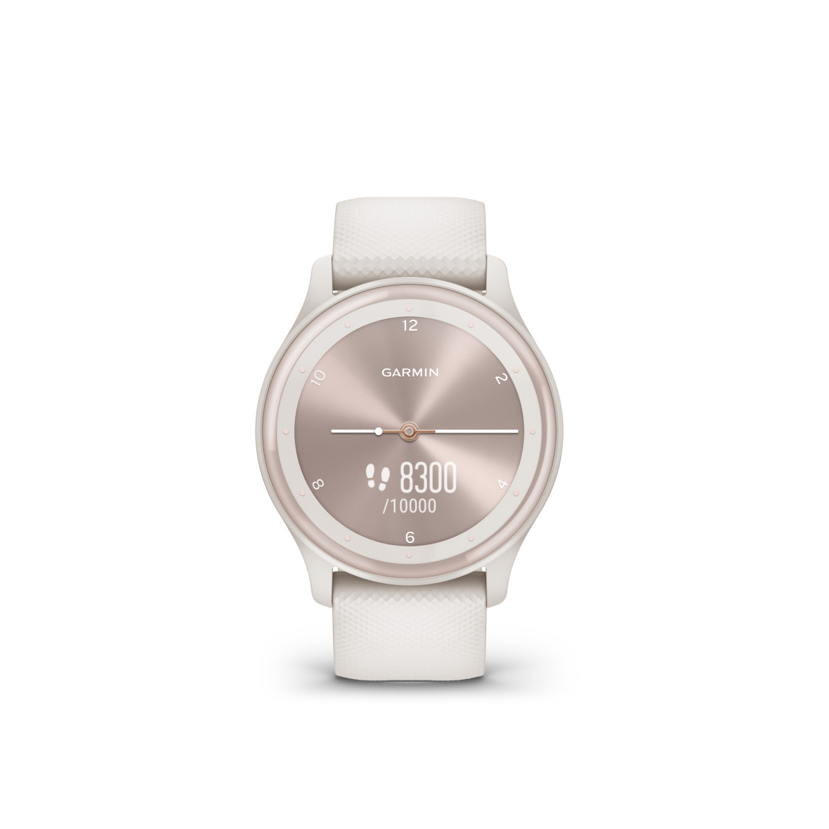 Garmin vívomove® Sport Smart Watch | Ivory - Peach Gold