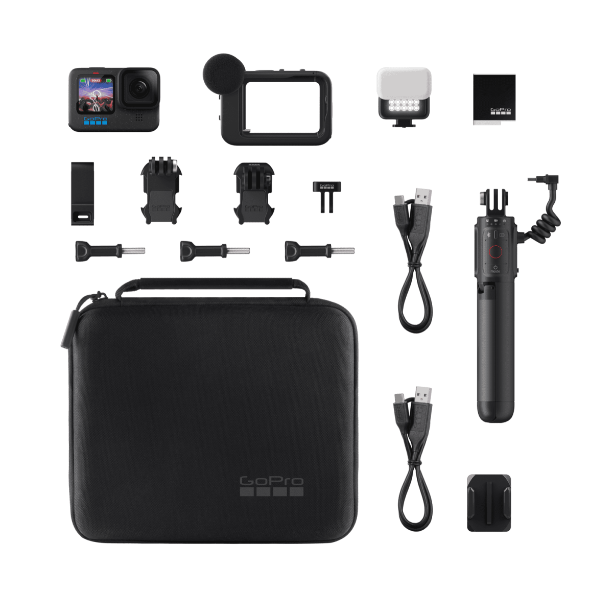 GoPro Hero 12 Black Action Camera | Creator Bundle