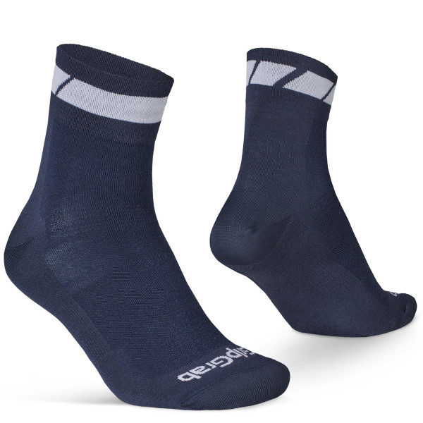 GripGrab Classic regulāra piegriezuma zeķes | Navy Blue