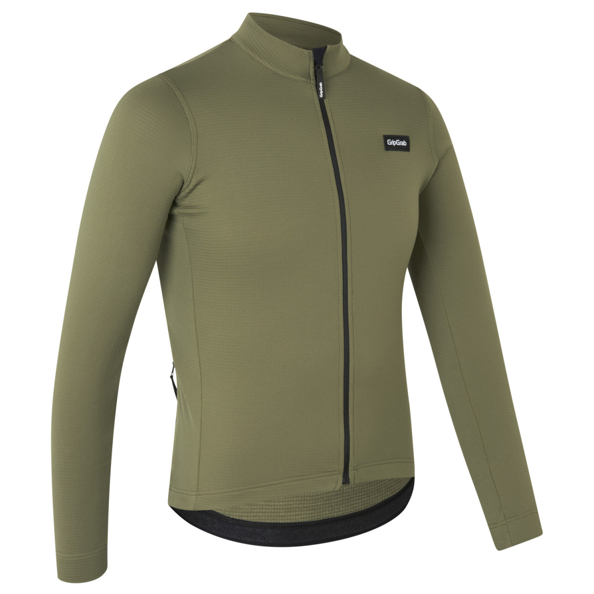 GripGrab EXPLR MerinoTech Thermal Men's Jersey | Olive Green