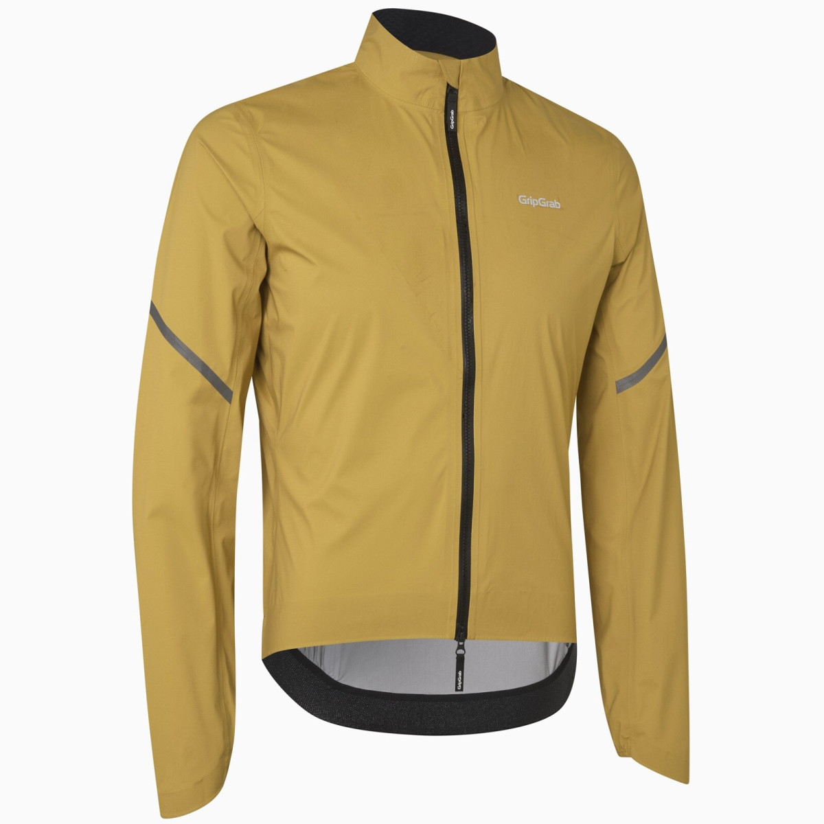 GripGrab RainMaster Ūdensnecaurlaidīga viegla vīriešu jaka | Mustard Yellow
