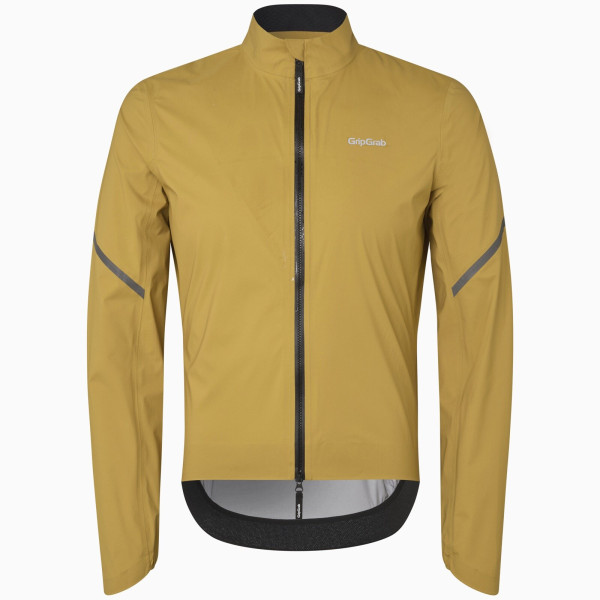 GripGrab RainMaster Ūdensnecaurlaidīga viegla vīriešu jaka | Mustard Yellow GripGrab RainMaster Ūdensnecaurlaidīga viegla vīriešu jaka | Mustard Yellow