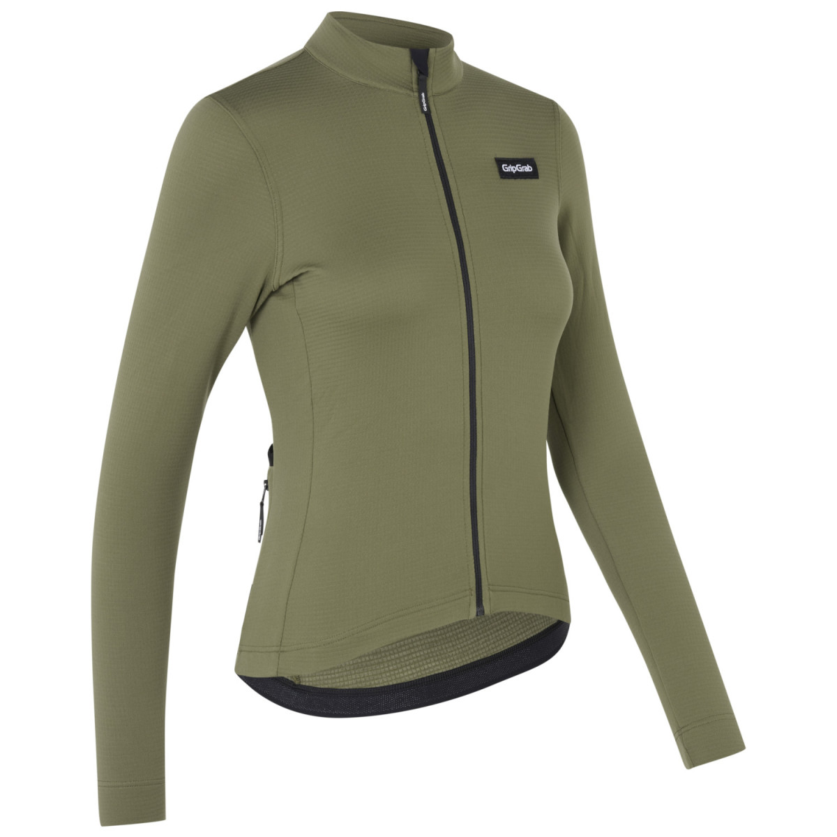 GripGrab EXPLR MerinoTech Thermal Sieviešu krekls | Olive Green