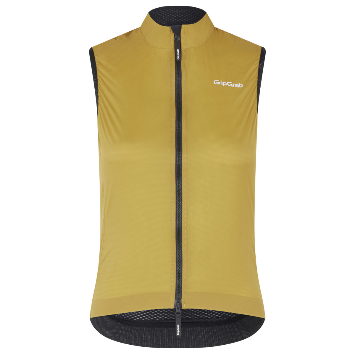 GripGrab PACR Windproof Lightweight Women's Vest | Mustard Yellow
