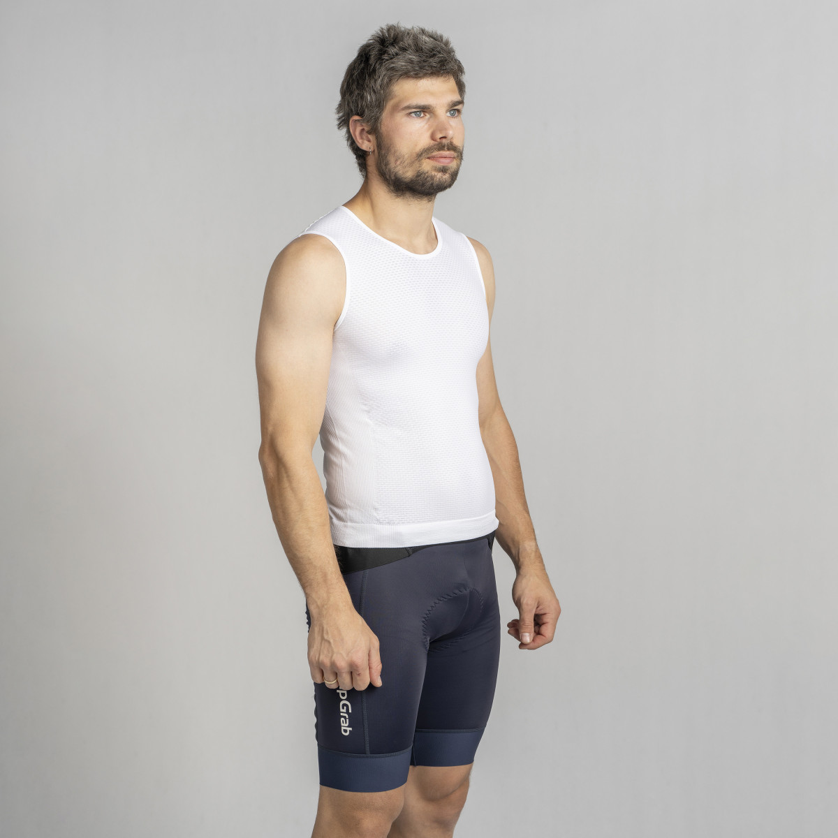 GripGrab PACR Summer Sleeveless meeste alussärk | White