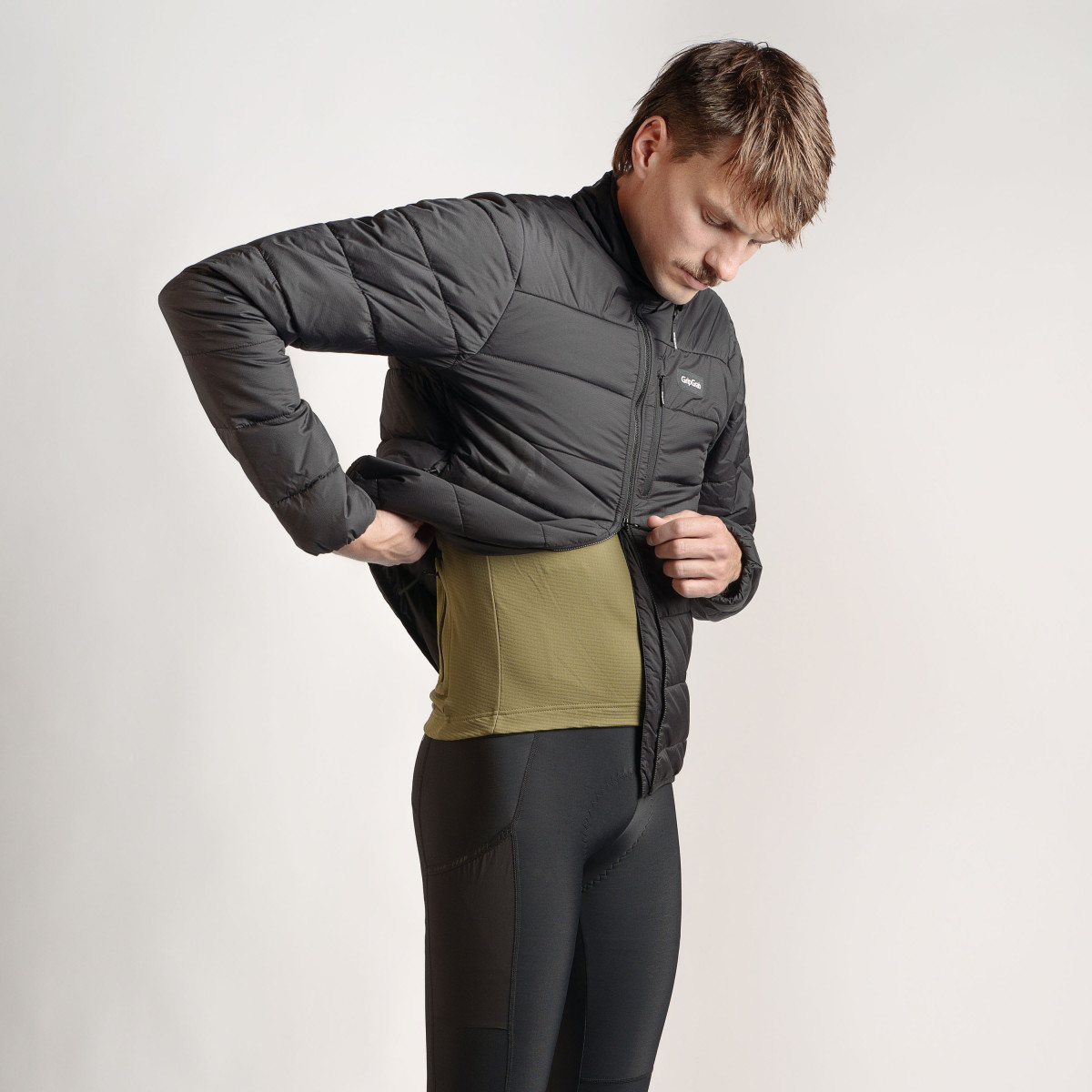 GripGrab EXPLR Insulated vīriešu jaka | Black