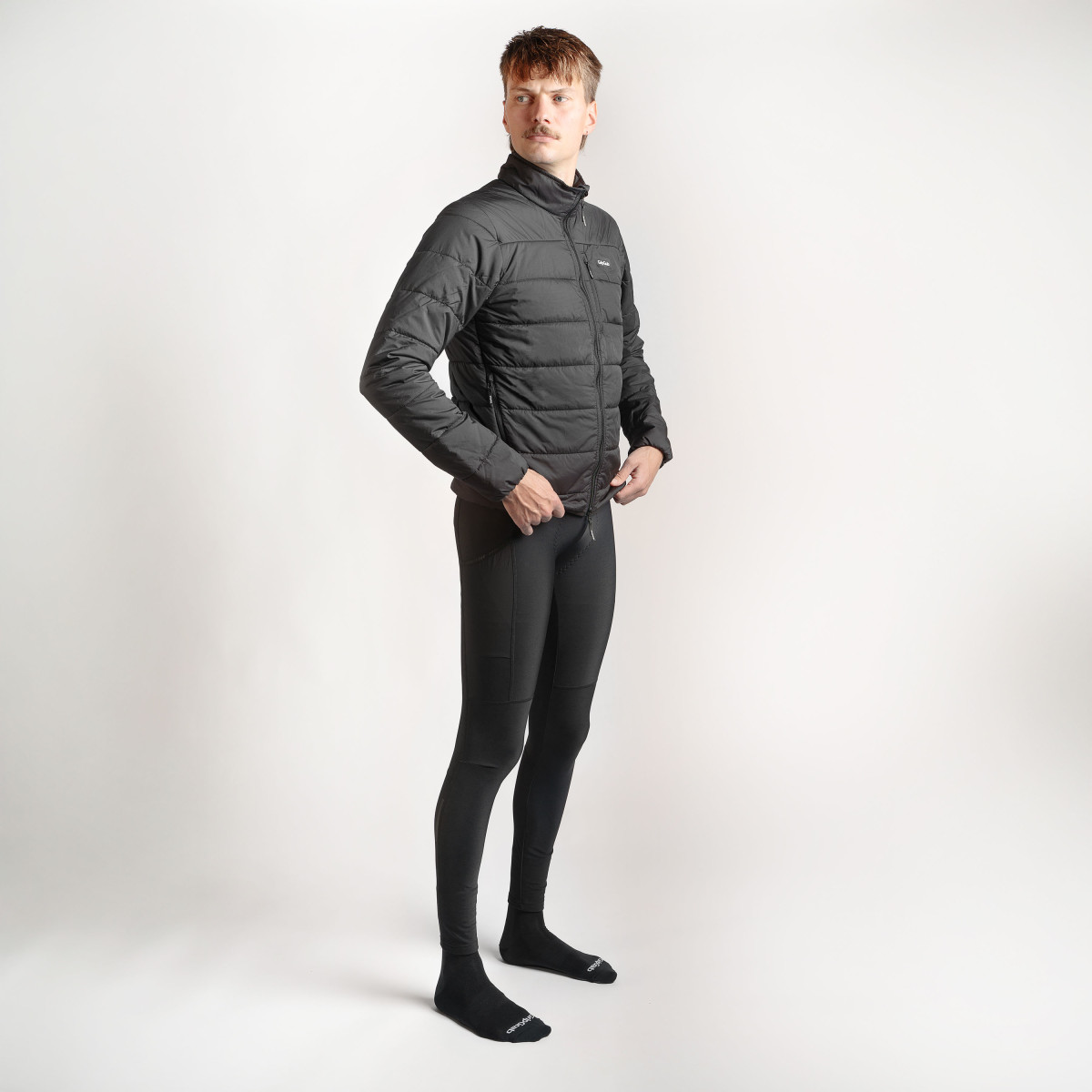 GripGrab EXPLR Insulated vīriešu jaka | Black