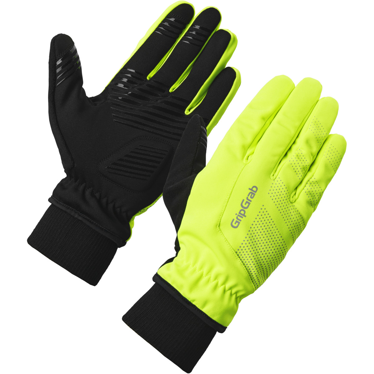 GripGrab Ride 2 tuulekindlad talvekindad | Kollane Hi-Vis