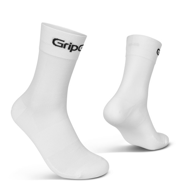 GripGrab RIDE Regular Cut sokid | White