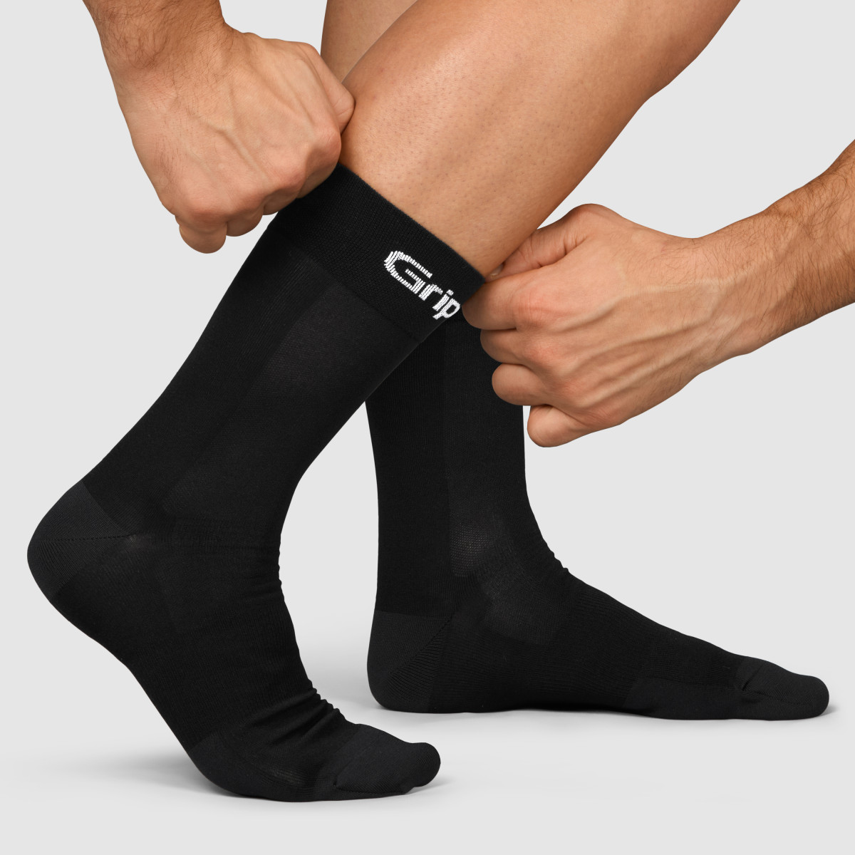 GripGrab RIDE High Cut sokid | Black