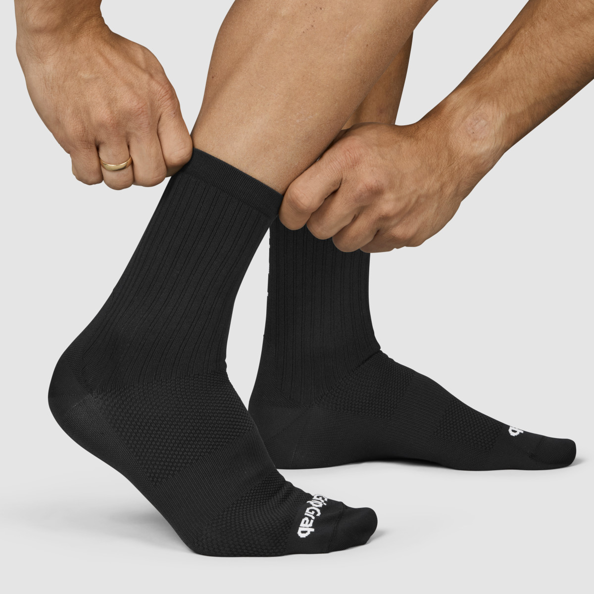 GripGrab PACR Regular Cut sokid | Black