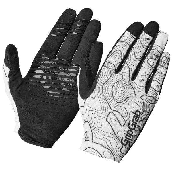 GripGrab Rebel Full Finger kindad | White