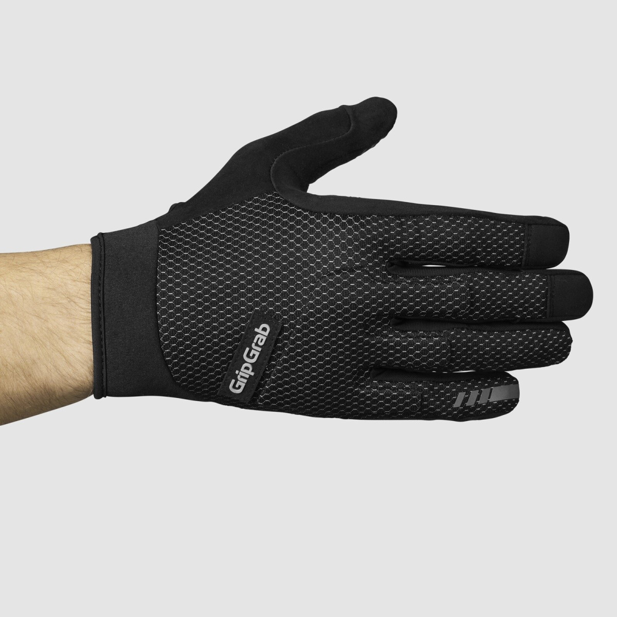 GripGrab Descent Guarded Full Finger kindad | Black