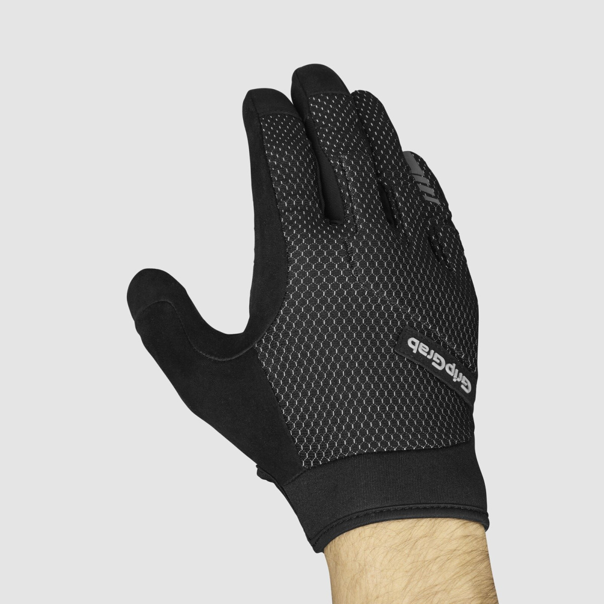 GripGrab Descent Guarded Full Finger kindad | Black