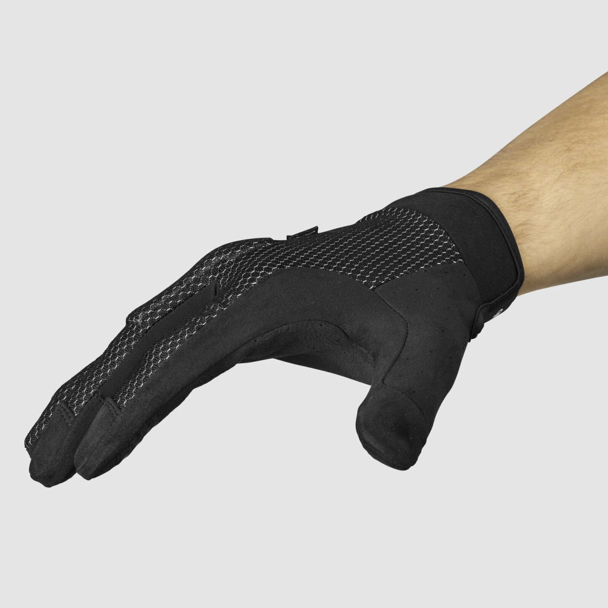 GripGrab Descent Guarded Full Finger kindad | Black
