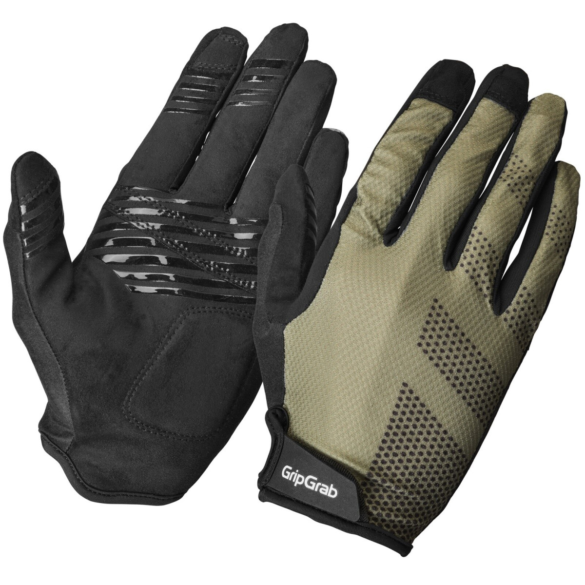 GripGrab Ride RC Lite Full Finger kindad | Olive Green