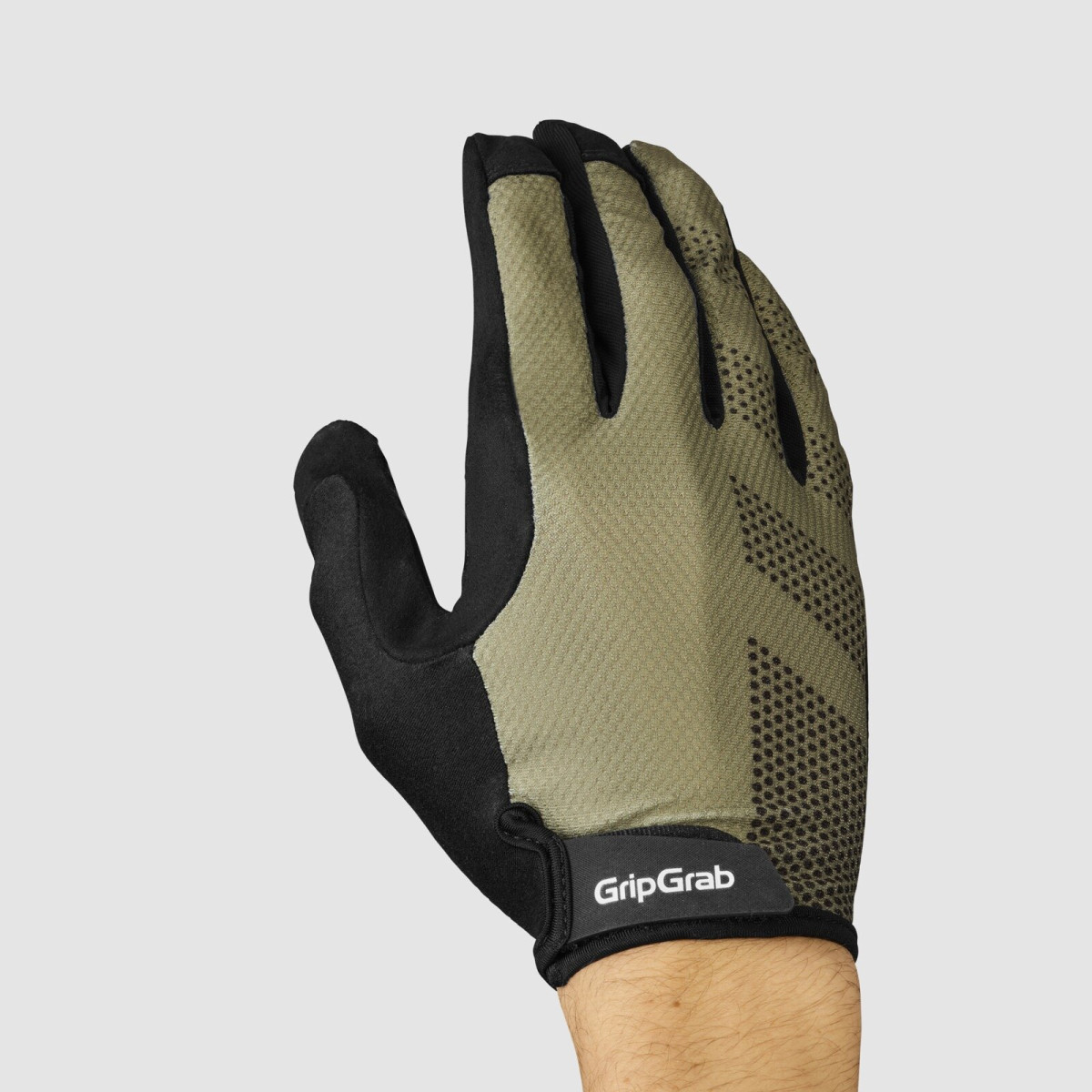 GripGrab Ride RC Lite Full Finger kindad | Olive Green
