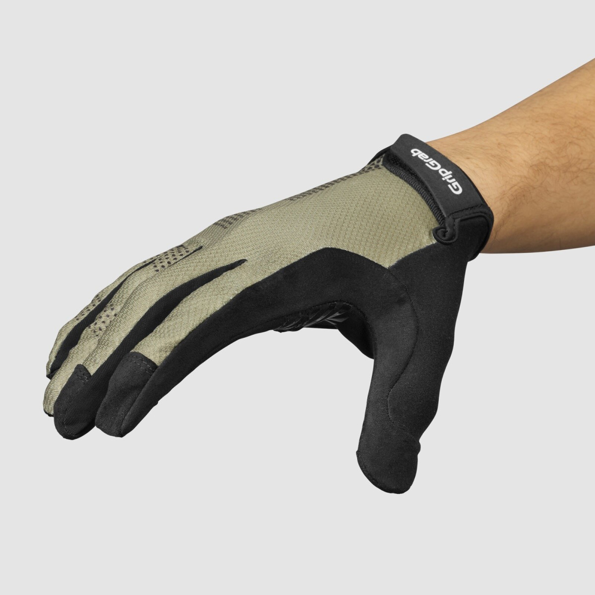 GripGrab Ride RC Lite Full Finger kindad | Olive Green