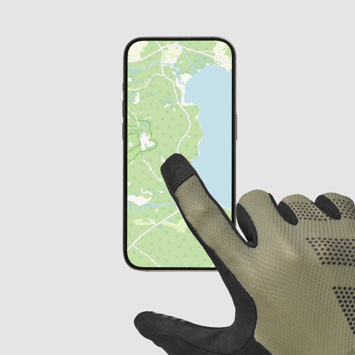 GripGrab Ride RC Lite Full Finger kindad | Olive Green