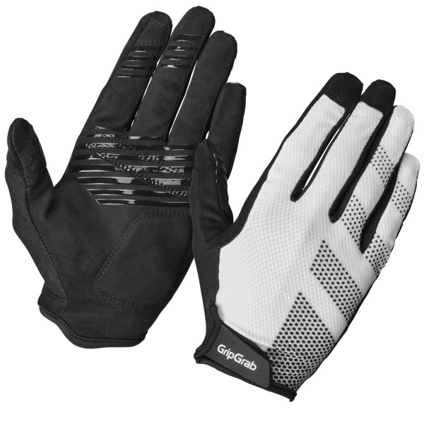 GripGrab Ride RC Lite Full Finger kindad | White