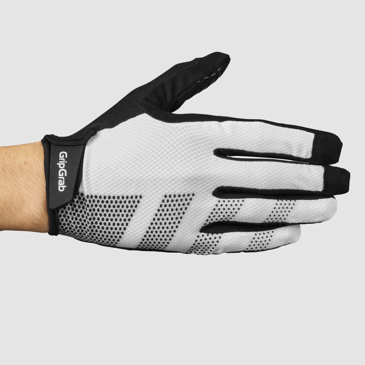 GripGrab Ride RC Lite Full Finger kindad | White