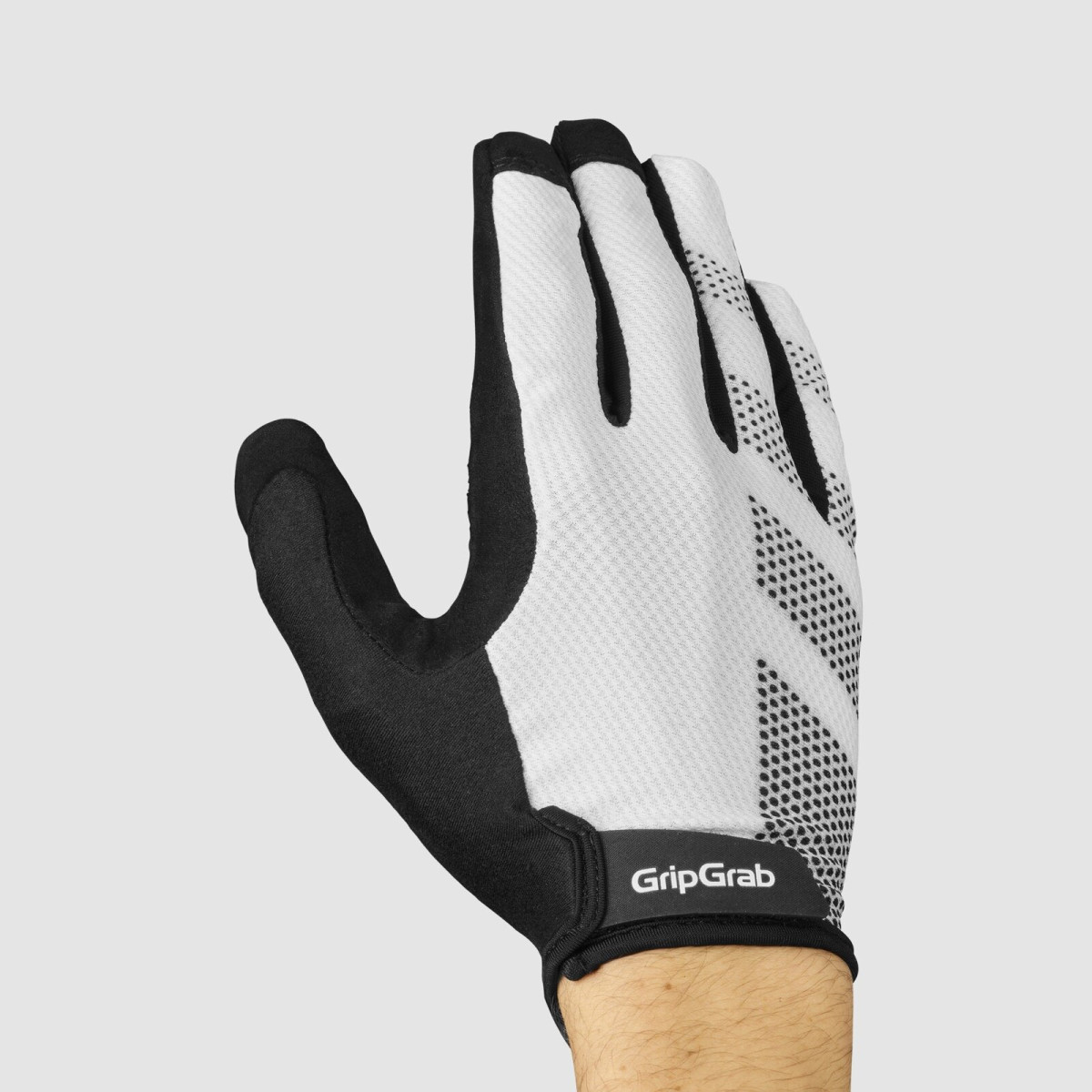 GripGrab Ride RC Lite Full Finger kindad | White