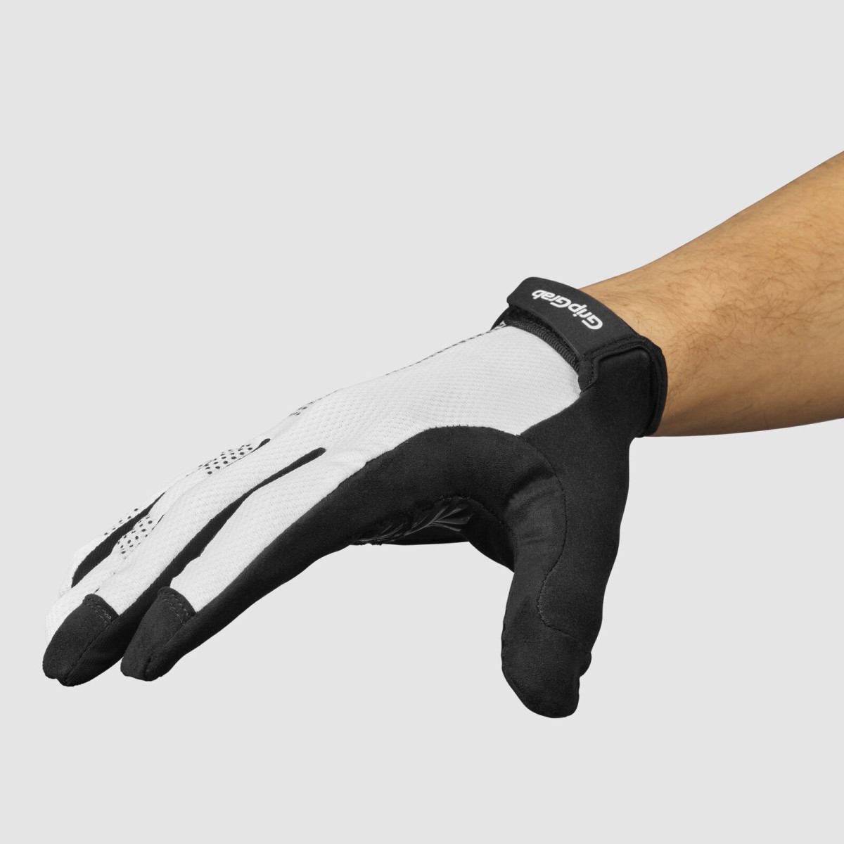 GripGrab Ride RC Lite Full Finger kindad | White