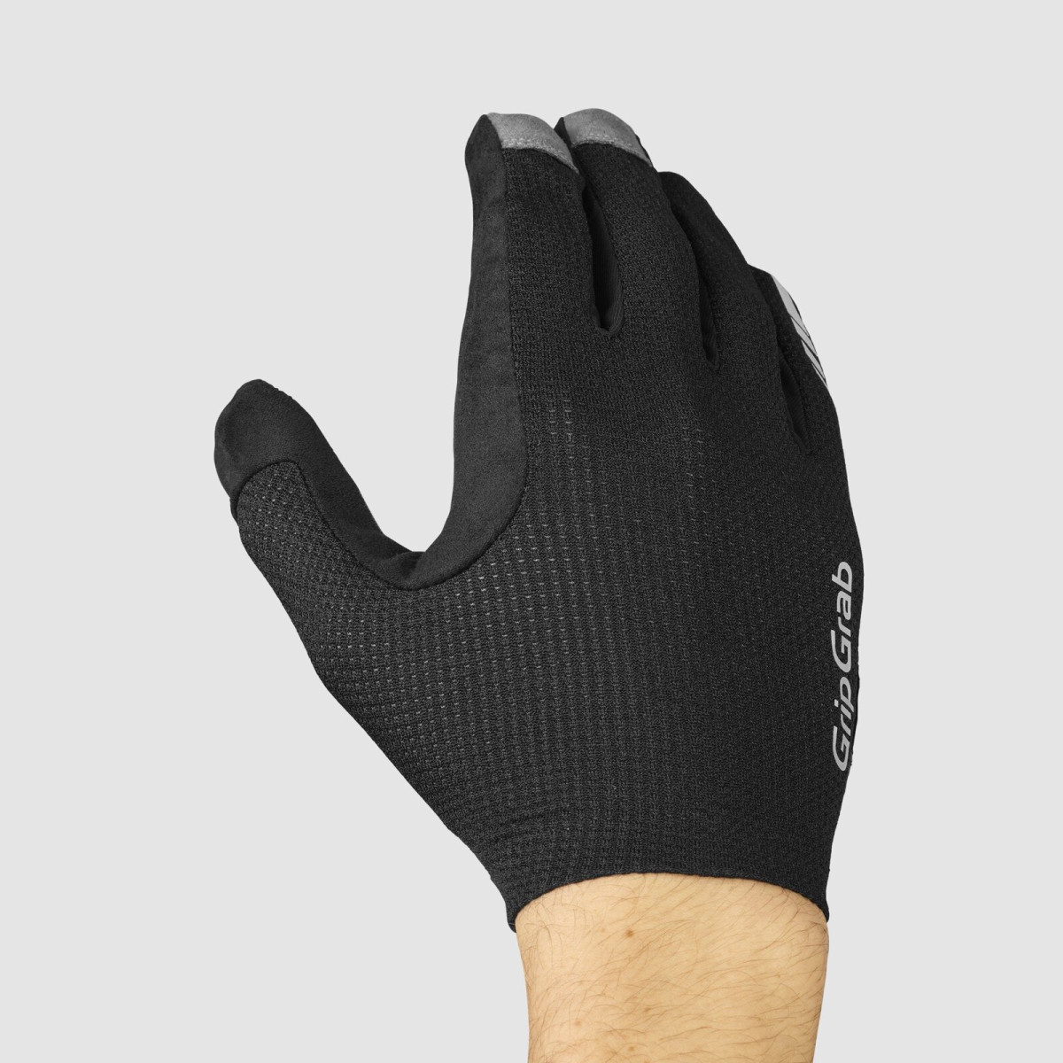 GripGrab PACR InsideGrip™ Full Finger kindad | Black