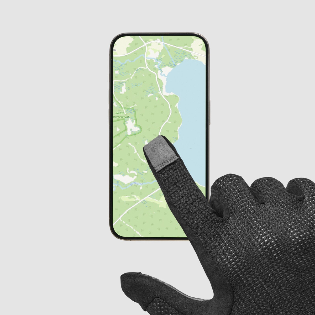 GripGrab PACR InsideGrip™ Full Finger kindad | Black