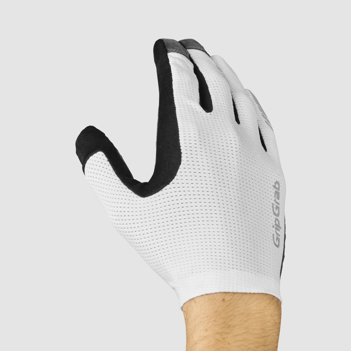 GripGrab PACR InsideGrip™ Full Finger kindad | White