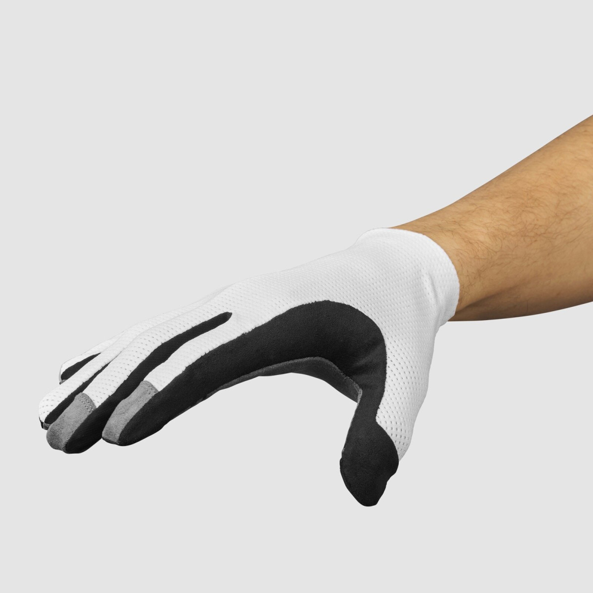 GripGrab PACR InsideGrip™ Full Finger kindad | White