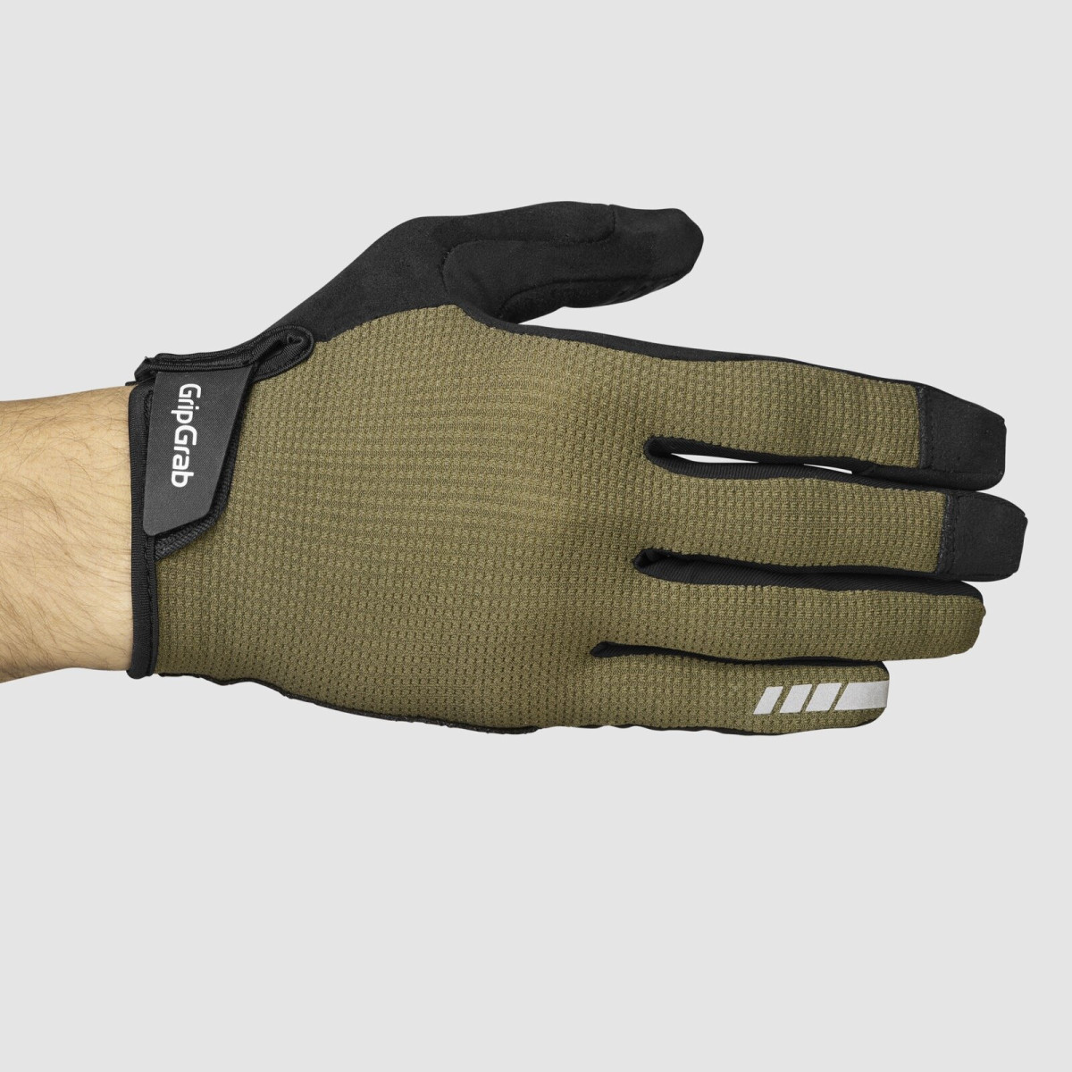 GripGrab EXPLR RC Max Full Finger kindad | Olive Green
