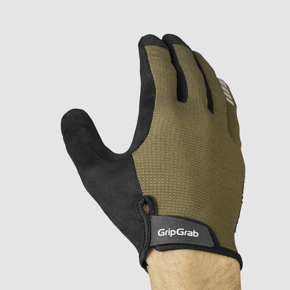 GripGrab EXPLR RC Max Full Finger kindad | Olive Green
